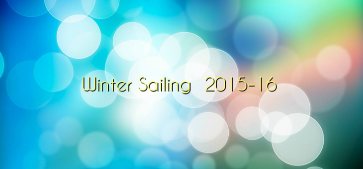 Winter Sailing  2015-16