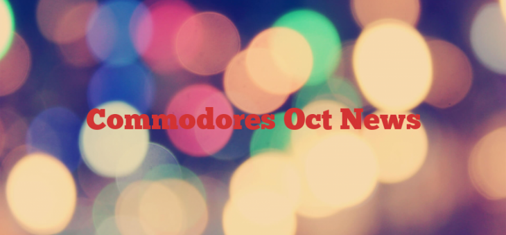 Commodores Oct News