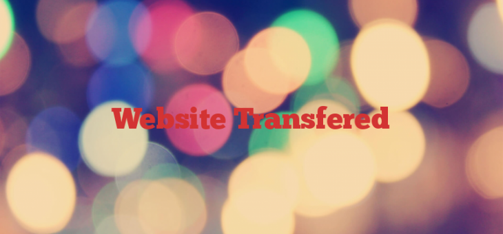 Website Transfered