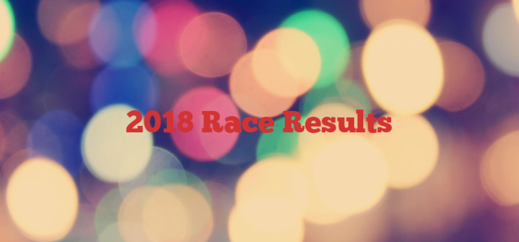 2018 Race Results