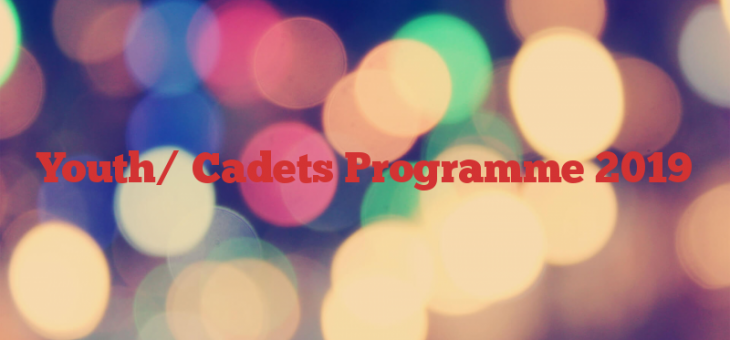 Youth/ Cadets Programme 2019